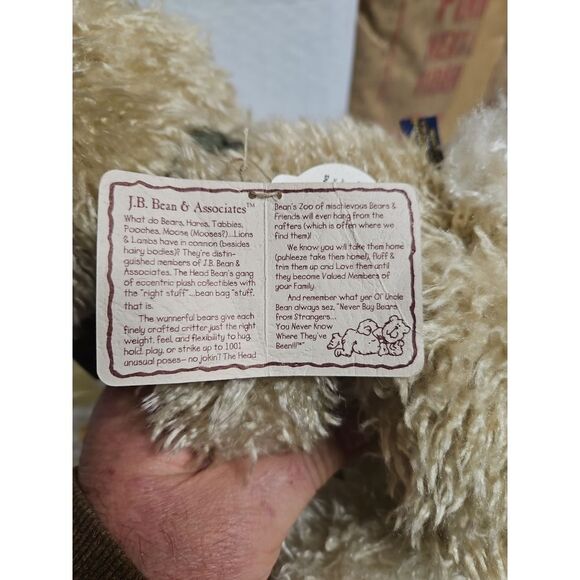 J.B. Bean And Associates  Maureen O' HARE   From Boyds Bear Bean Filled 2001 - Picture 8 of 10
